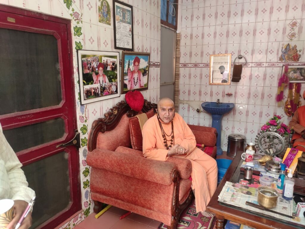महामंडलेश्वर स्वामी दयानन्द भारती ने प्रदेश सरकार से अपने लिए सुरक्षा की मांग की
