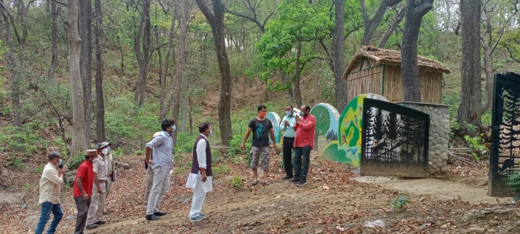 नाहन के समीप बन रहा नैचर पार्क शीघ्र होगा जन समर्पित