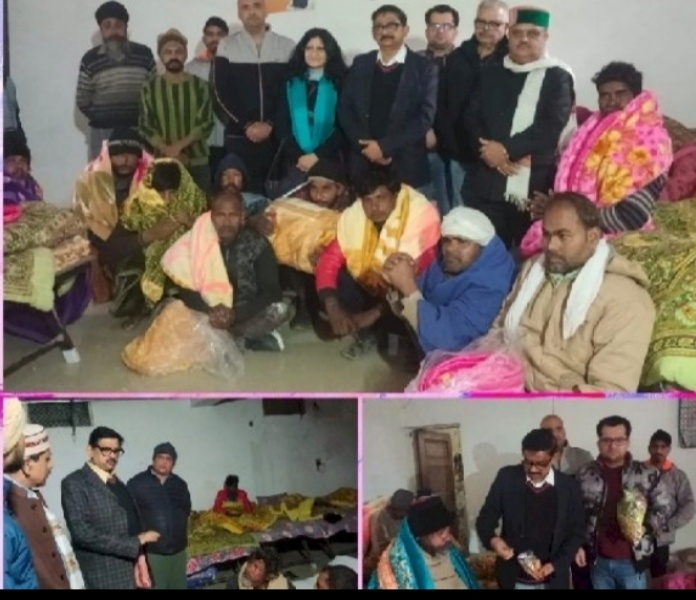 रैन बसेरा में रह रहे निराश्रय लोगों ने प्रदेश सरकार का जताया आभार