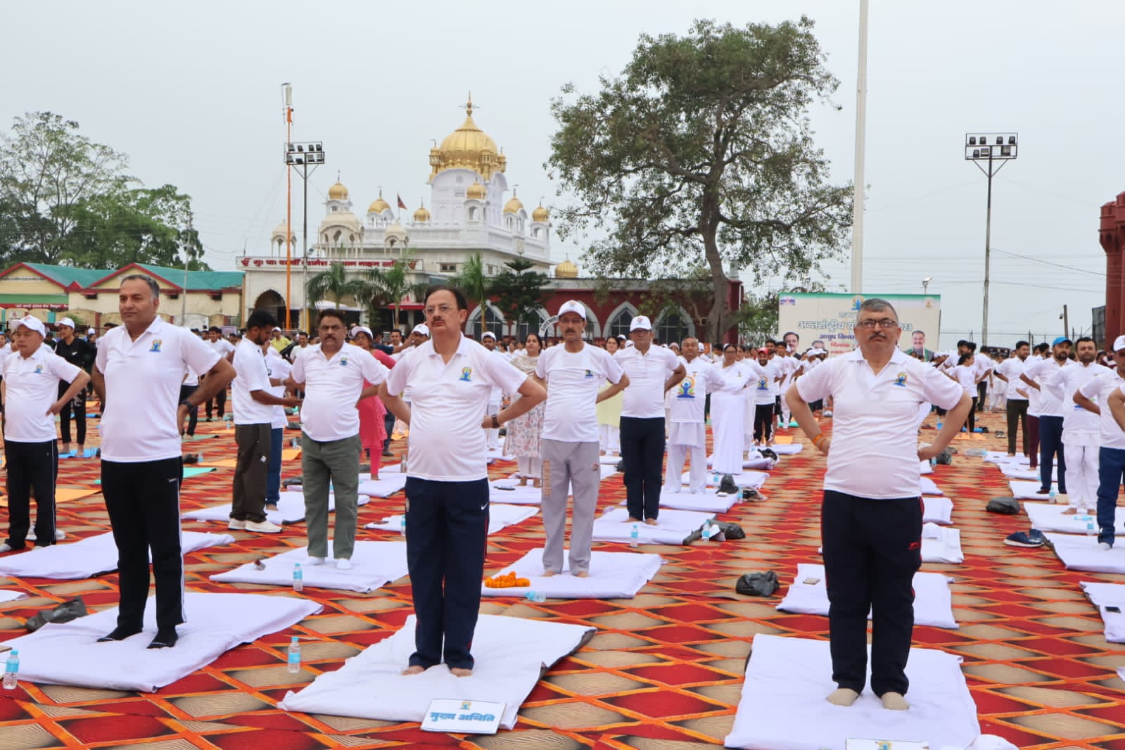 योग भारतवर्ष की दुनिया को अमूल्य देन -हर्षवर्धन चौहान योग श्रृंखला के तहत 20 दिनों में 4.25 लाख लोग लाभान्वित