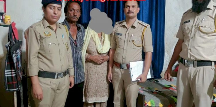 पांवटा साहिब के वार्ड दस में महिला को कच्ची शराब के साथ दबोचा।