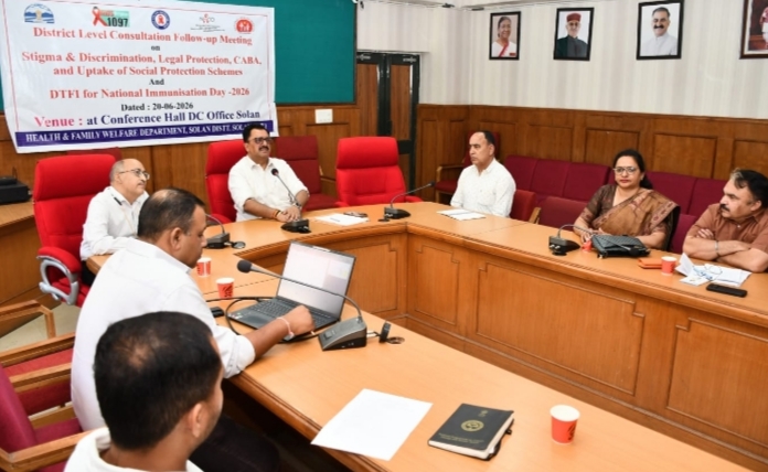 ज़िला सोलन में 28 जून को प्लस पोलियो अभियान किया जाएगा आयोजित – मनमोहन शर्मा