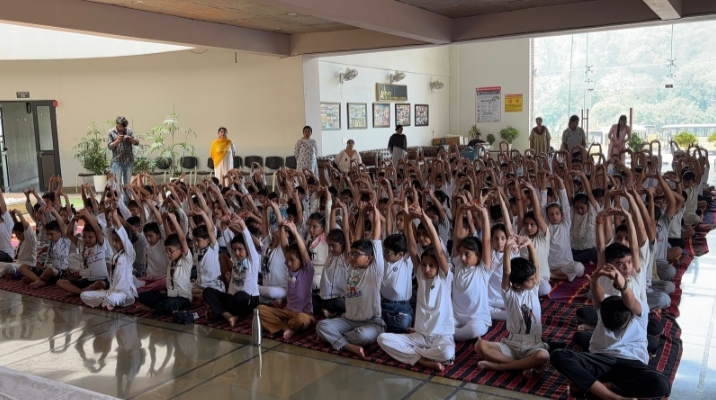 अरिहंत इंटरनेशनल विद्यालय, नाहन में योग दिवस की पूर्व संध्या पर विविध कार्यक्रमों का आयोजन