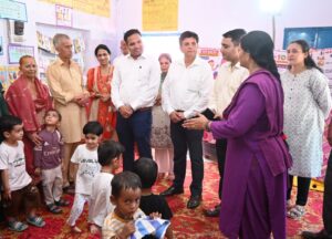 बच्चों के समुचित विकास के लिए सही उम्र में सही पोषण जरूरी: राहुल कुमार