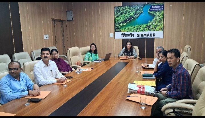 माय भारत सिरमौर की जिला सलाहकार समिति की बैठक आयोजित